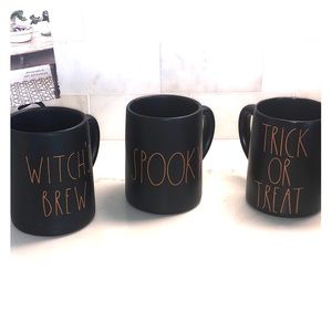 Rae Dunn Inspired Halloween Mugs
